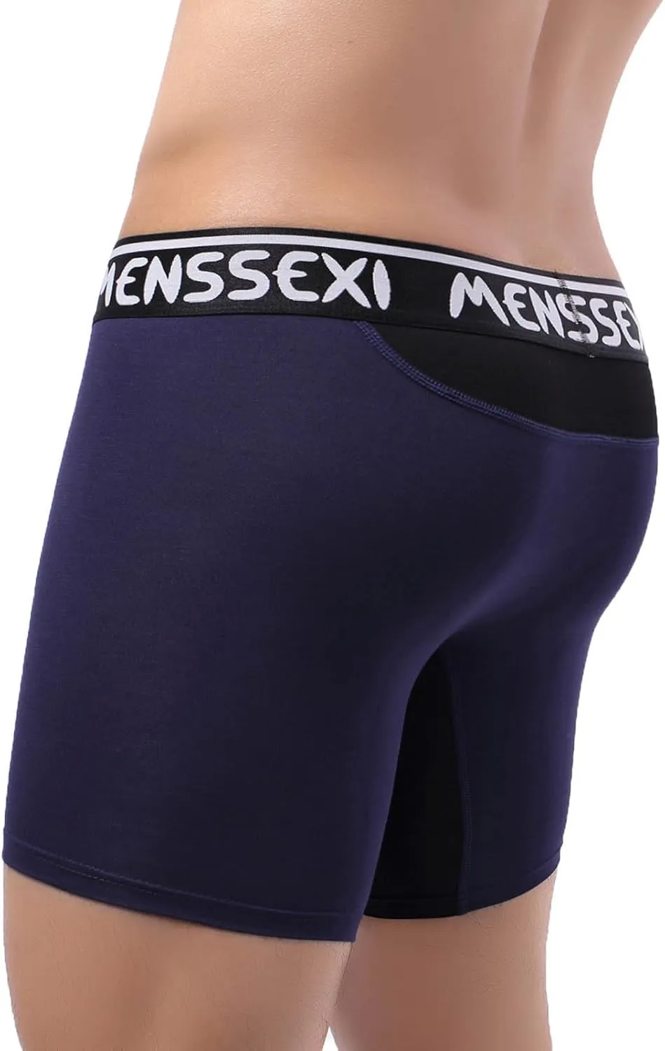 wodceeke Men's Boxer Briefs Underwear Soft Comfortable Compression Shorts Sports Boxers Gifts for Boyfriend Husband Him