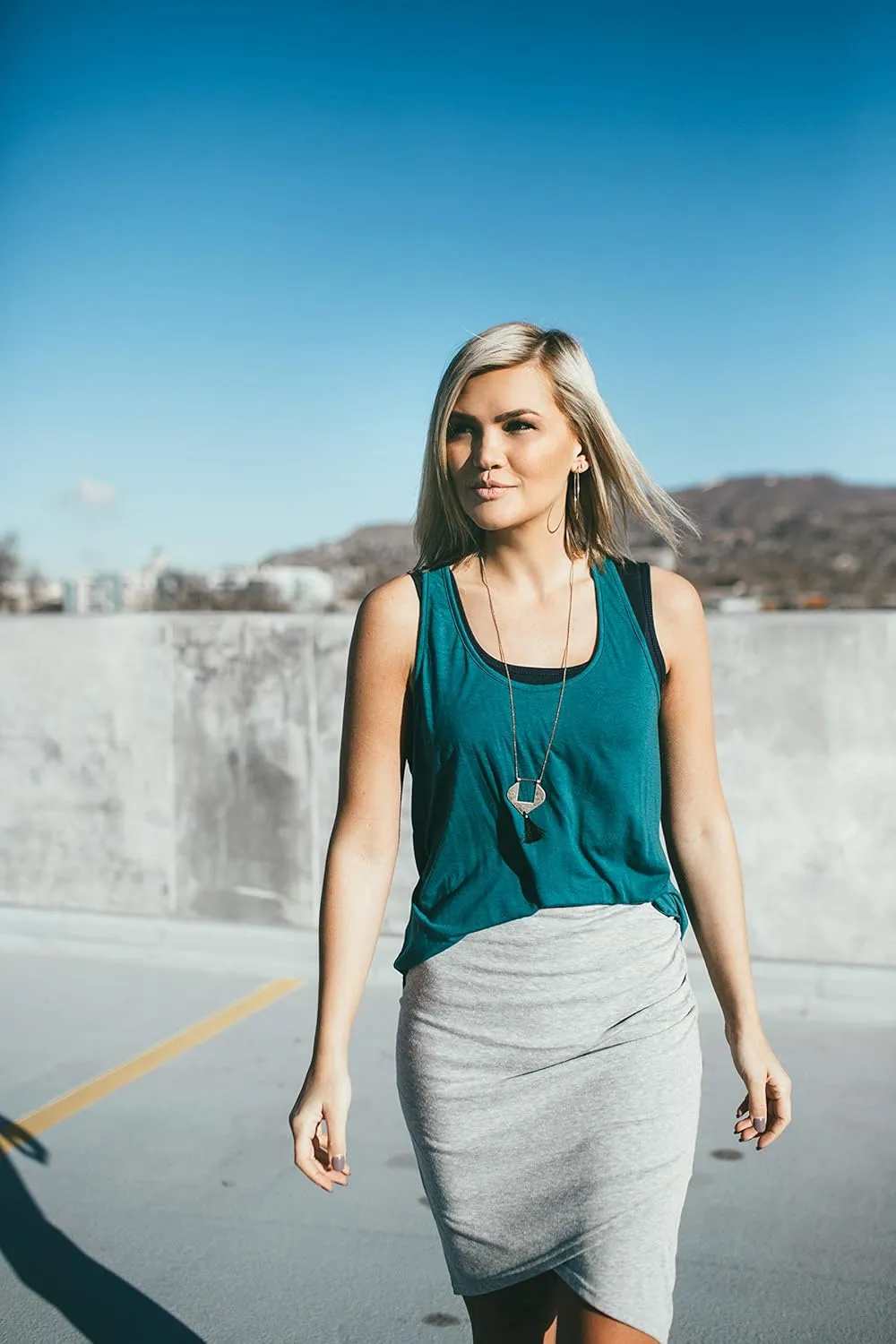 Women Tank Top Cami Layering HALFTEE Cap Sleeve Tee | Demi Crop Undershirt for Women & Teens XS-6X