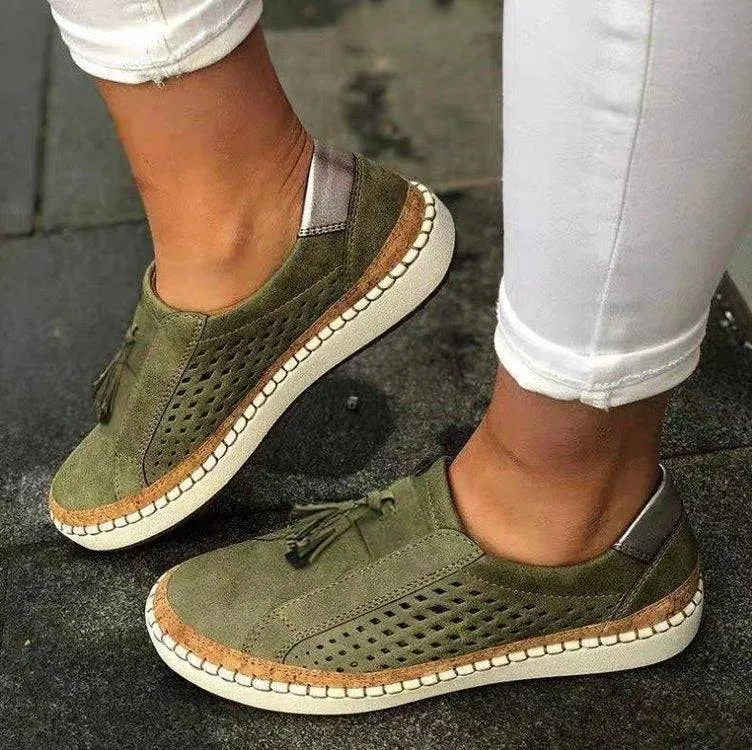 Women's comfy orthotic sneakers