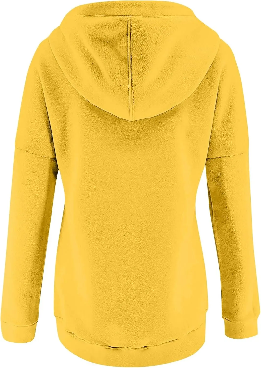 Women's Fashion Hoodies & Sweatshirts Trendy Casual Long Sleeve Hoodies Comfy Loose Solid Sweatshirt with Pockets