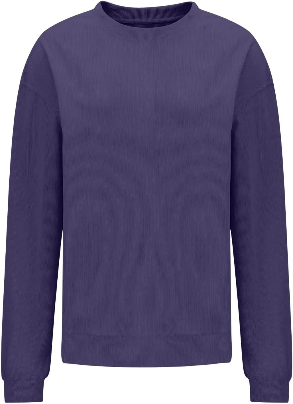 Womens Oversized Lightweight Sweatshirts Casual Loose Long Sleeve Crewneck Pullover Fall Outfits 2024 Y2K Clothes