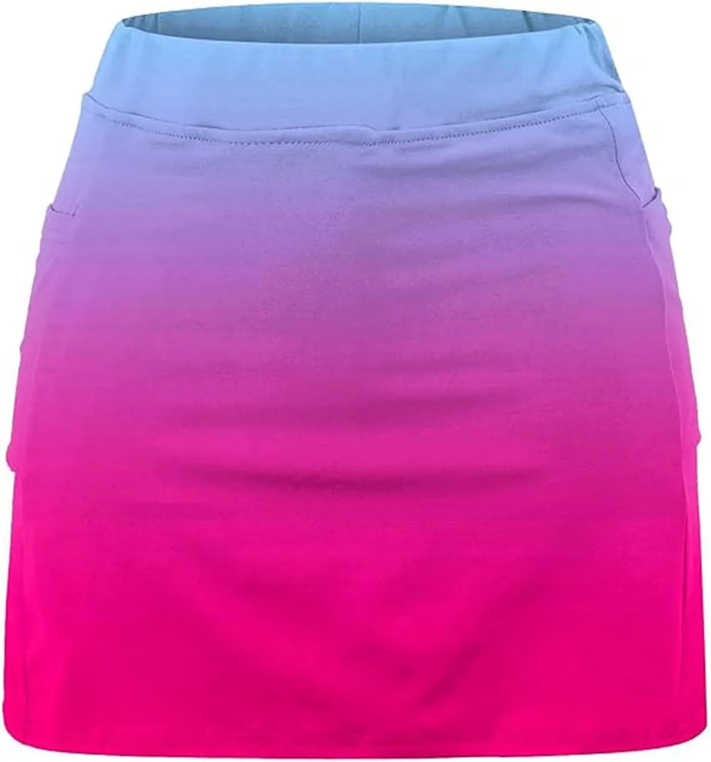 Women's Tennis Skirts with Shorts Underneath High Waisted Workout Athletic Skorts Pockets Skinny Sports Golf Skirts